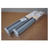 *2* Persilux Cordless Blinds - 18"x54" - Gray *2* Persilux Cordless Blinds - 18"x54" - Gray