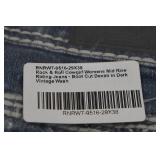 Rock & Roll Cowgirl Mid Rise Riding Jeans 29x38 Rock & Roll Cowgirl Mid Rise Riding Jeans 29x38