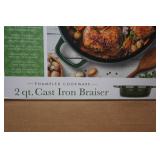 Parini 2 Quart Iron Braiser Parini 2 Quart Iron Braiser
