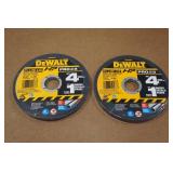 *2* DeWalt 5-Packs Metal Cutoff Discs *2* DeWalt 5-Packs Metal Cutoff Discs