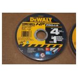 *2* DeWalt 5-Packs Metal Cutoff Discs *2* DeWalt 5-Packs Metal Cutoff Discs