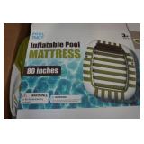Inflatable Pool Mattress - 80" Inflatable Pool Mattress - 80"