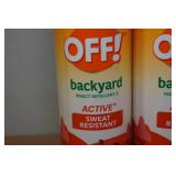 *3* Off! Backyard Active Bug Spray *3* Off! Backyard Active Bug Spray
