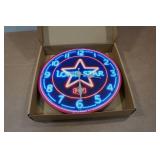 Lone Star Bar Style Wall Clock Lone Star Bar Style Wall Clock
