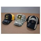 *3* United States Army Hats *3* United States Army Hats