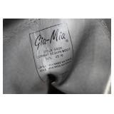 Gia-Mia Silver Sequin Combat Boots - Size 10 Gia-Mia Silver Sequin Combat Boots - Size 10