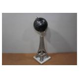 Vintage Eiffel Tower with Globe Top Vintage Eiffel Tower with Globe Top