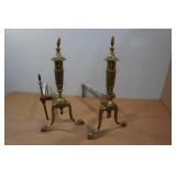 Vintage Brass and Steel Andrions Vintage Brass and Steel Andrions