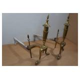 Vintage Brass and Steel Andrions Vintage Brass and Steel Andrions