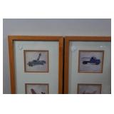 Set of 2 Vintage Toy Panels by Thomas M. Kiley Set of 2 Vintage Toy Panels by Thomas M. Kiley