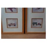 Set of 2 Vintage Toy Panels by Thomas M. Kiley Set of 2 Vintage Toy Panels by Thomas M. Kiley