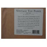 Set of 2 Vintage Toy Panels by Thomas M. Kiley Set of 2 Vintage Toy Panels by Thomas M. Kiley