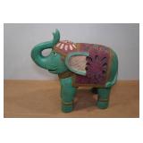 Hand Carved Good Luck Wood Elephant Hand Carved Good Luck Wood Elephant