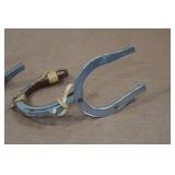 *2* Metal Horse Shoe Coat/Hat Racks *2* Metal Horse Shoe Coat/Hat Racks