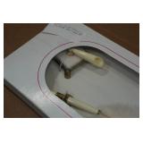 Ivory Plume Wedding Feather Pen and Holder Ivory Plume Wedding Feather Pen and Holder