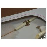 Ivory Plume Wedding Feather Pen and Holder Ivory Plume Wedding Feather Pen and Holder