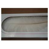 Ivory Plume Wedding Feather Pen and Holder Ivory Plume Wedding Feather Pen and Holder