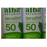 *6* Alba SPF 50 Sensitive Sun Screen *6* Alba SPF 50 Sensitive Sun Screen