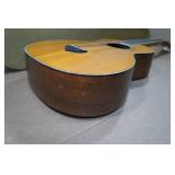 Antique Harmony Deluxe Guitar with Case Antique Harmony Deluxe Guitar with Case