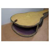 Antique Harmony Deluxe Guitar with Case Antique Harmony Deluxe Guitar with Case