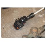 *2* Black & Decker 20V Lithium Weed Whips and Leaf Blower *2* Black & Decker 20V Lithium Weed Whips and Leaf Blower