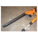 *2* Black & Decker 20V Lithium Weed Whips and Leaf Blower *2* Black & Decker 20V Lithium Weed Whips and Leaf Blower