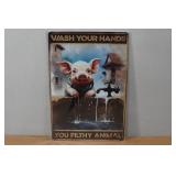 Novelty Metal Sign - Filthy Animal Novelty Metal Sign - Filthy Animal