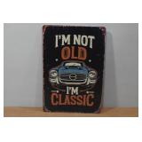 Novelty Metal Sign - I Novelty Metal Sign - I