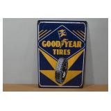 Novelty Metal Sign - Goodyear Tires Novelty Metal Sign - Goodyear Tires