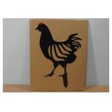 Metal Rooster Garden/Yard Sign Metal Rooster Garden/Yard Sign
