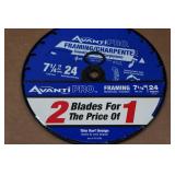 4 Avanti Pro 7-1/4" Framing Circular Saw Blades 4 Avanti Pro 7-1/4" Framing Circular Saw Blades