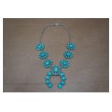 Squash Blossum Turquoise Necklace Squash Blossum Turquoise Necklace