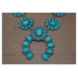 Squash Blossum Turquoise Necklace Squash Blossum Turquoise Necklace