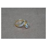 3.75 Carat Cubic Zirconia Ring - Fits Like Size 7 3.75 Carat Cubic Zirconia Ring - Fits Like Size 7