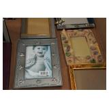 Assorted Picture Frames and Photo Albums and Collectors Spoons Assorted Picture Frames and Photo Albums and Collectors Spoons