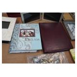 Assorted Picture Frames and Photo Albums and Collectors Spoons Assorted Picture Frames and Photo Albums and Collectors Spoons