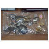 Assorted Picture Frames and Photo Albums and Collectors Spoons Assorted Picture Frames and Photo Albums and Collectors Spoons