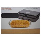 Wolfgang Puck 3.6 Quart Rectangular Covered Glass Baker Wolfgang Puck 3.6 Quart Rectangular Covered Glass Baker