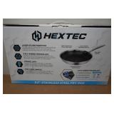 Hextec 9.5" Stainless Steel Fry Pan Hextec 9.5" Stainless Steel Fry Pan