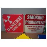 Assorted Cardboard Signs Assorted Cardboard Signs