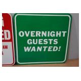 Assorted Cardboard Signs Assorted Cardboard Signs