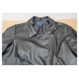 Apartment 9 Ladies Biker Leather Jacket - Large Apartment 9 Ladies Biker Leather Jacket - Large