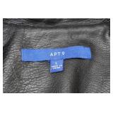 Apartment 9 Ladies Biker Leather Jacket - Large Apartment 9 Ladies Biker Leather Jacket - Large