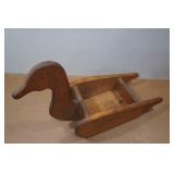 Wooden Goose Garden Planter Wooden Goose Garden Planter