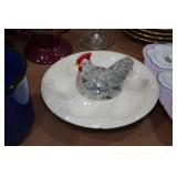 Assorted Kitchenware - Mugs, Utensils, Pan, Serving Trays Assorted Kitchenware - Mugs, Utensils, Pan, Serving Trays