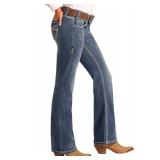 Rock & Roll Cowgirl Mid Rise Riding Jeans 29x38 Rock & Roll Cowgirl Mid Rise Riding Jeans 29x38