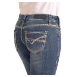 Rock & Roll Cowgirl Mid Rise Riding Jeans 29x38 Rock & Roll Cowgirl Mid Rise Riding Jeans 29x38