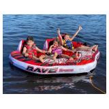 Rave Sports Warrior 3 Person Towable Tube Rave Sports Warrior 3 Person Towable Tube