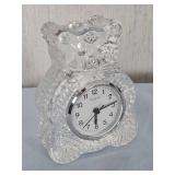 Waterford Crystal Teddy Bear Clock Waterford Crystal Teddy Bear Clock