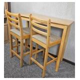 Kitchenette High Top Table & Stools Kitchenette High Top Table & Stools
